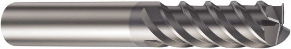 Sandvik Coromant 5742572 Corner Radius End Mill: 0.4724" Dia, 1.1811" LOC, 0.0591" Radius, 4 Flutes, Solid Carbide 