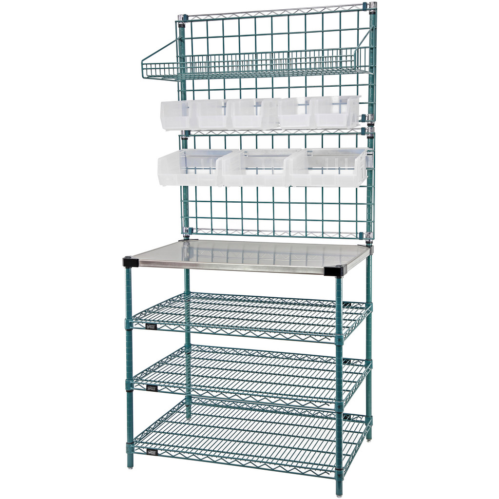 Quantum Storage - Wire Shelving: Shelving Type: Drive-Thru