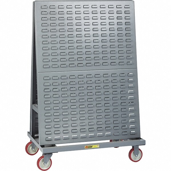Multi Purpose Lean Tool Cart Mobile Work Center: 36" OAD, 56" OAH