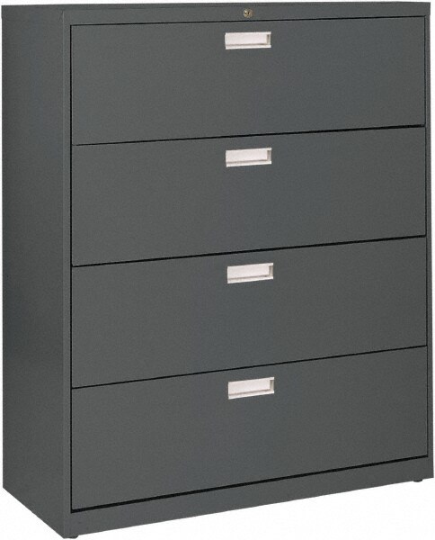 Sandusky Atlantic 42 Wide X 53 1 4 High X 19 1 4 Deep 4 Drawer Lateral File With Lock 54773064 Msc Industrial Supply