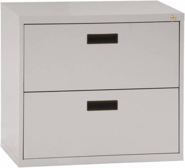 Sandusky Atlantic 30 Wide X 26 5 8 High X 18 Deep 2 Drawer Lateral File With Lock 54773361 Msc Industrial Supply
