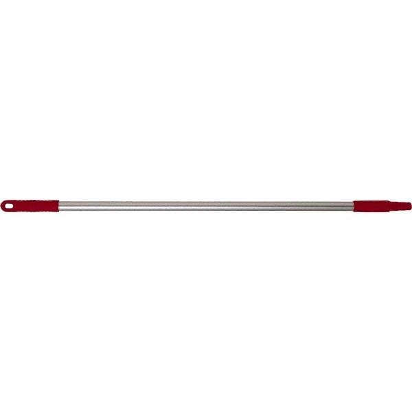 Broom/Squeegee Poles & Handles; Connection Type: European Threaded ; Handle Length (Decimal Inch): 33 ; Telescoping: No ; Handle Material: Aluminum ; Color: Red ; For Use With: Brooms