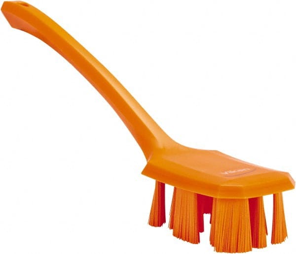 Vikan 45897 Bench Brush- Medium, Orange