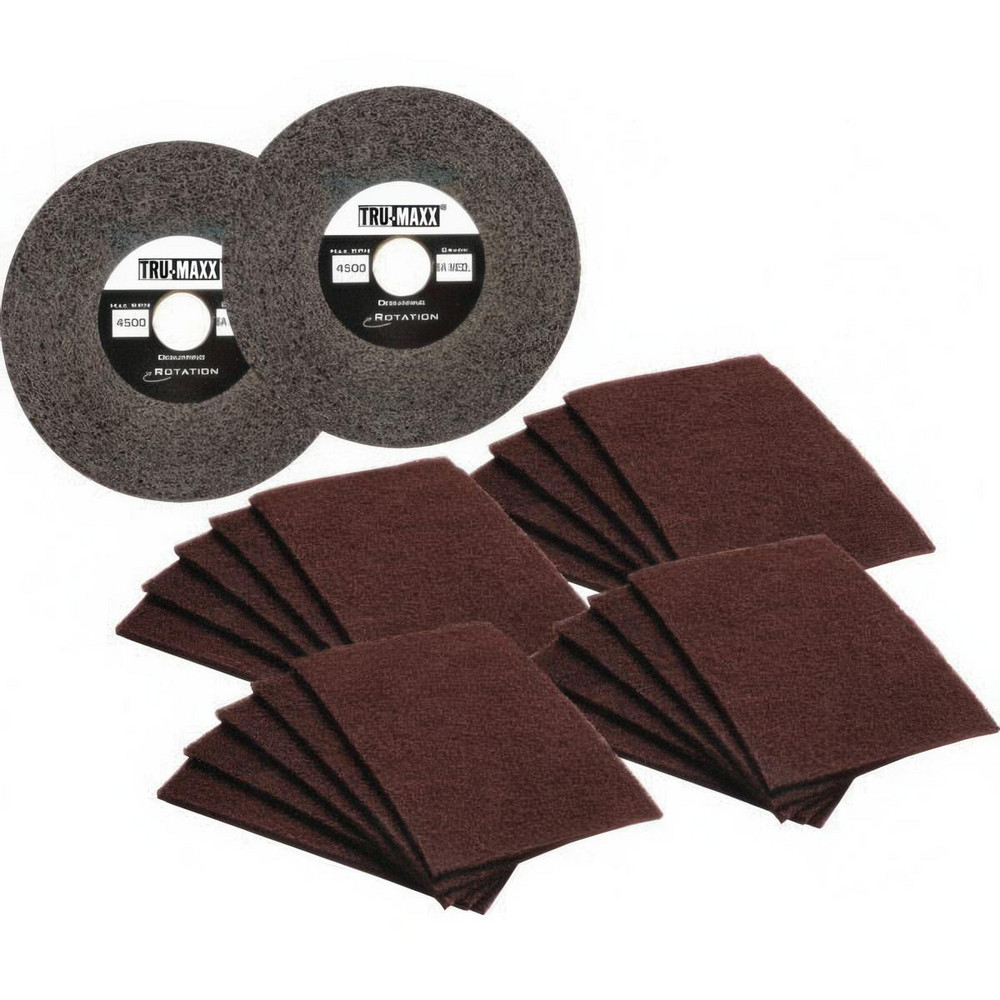 Deburring Wheel:  Density 8, Aluminum Oxide