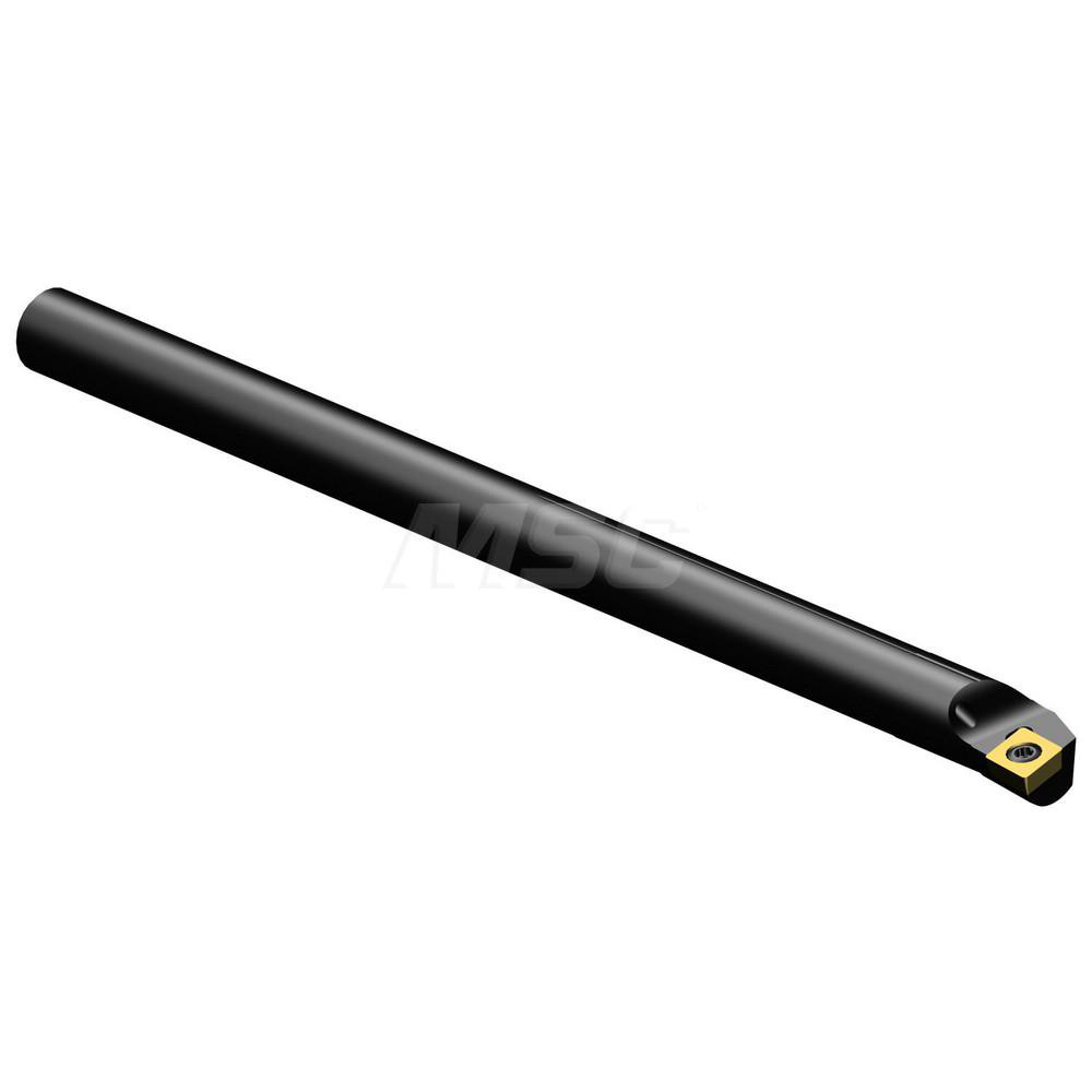 Indexable Boring Bar: E06M-SCLCL 2-R, 0.4803" Min Bore, Left Hand, -5 deg Lead, Solid Carbide