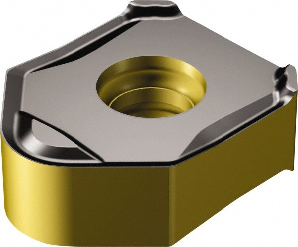Sandvik Coromant COROMILL Carbide Milling Insert Pack of 10 0 Corner Radius Square L365 Style TiAlN Coating L3651505ZNEKM,0.223 Thick GC1020 Grade