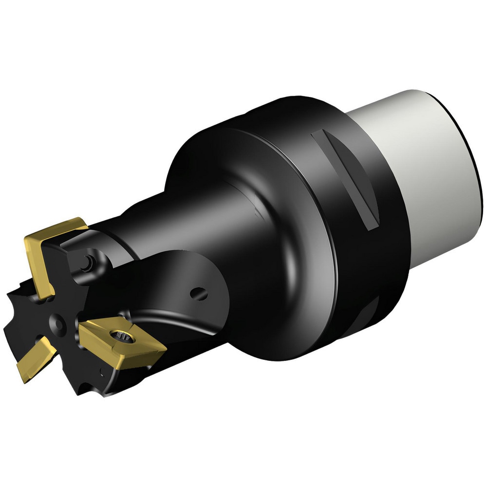 1-1/2" Cut Diam, 1.9685" Arbor Hole Diam, 0.3937" Max Depth, Indexable Square-Shoulder Face Mill