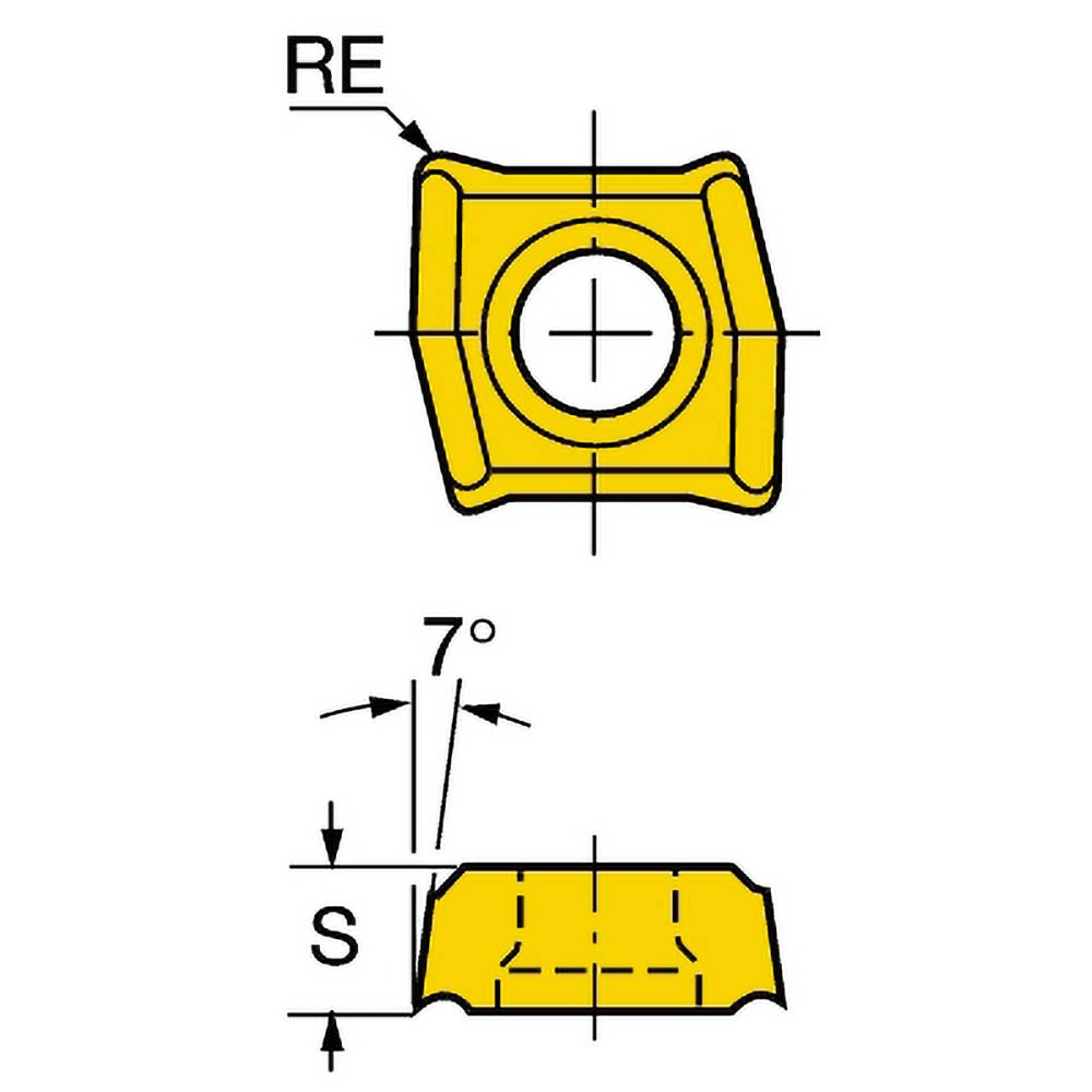 Sandvik Coromant - Indexable Drill Insert: Carbide | MSC Direct