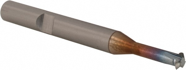 Emuge GFS23106.5009 Single Profile Thread Mill: 1/4-20, 20 to 28 TPI, Internal, 3 Flutes, Solid Carbide Image