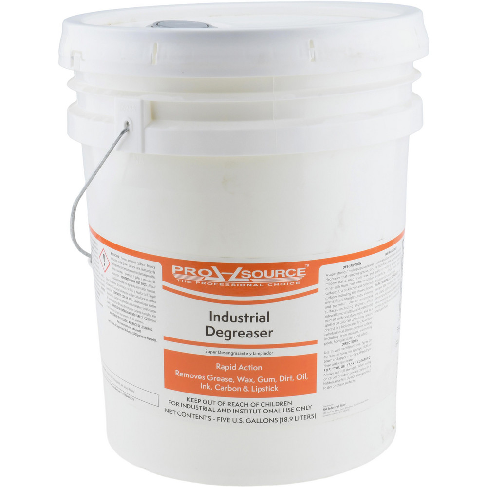 Cleaner & Degreaser: 5 gal, Bucket - Liquid, Butyl-Based, Citrus Scent