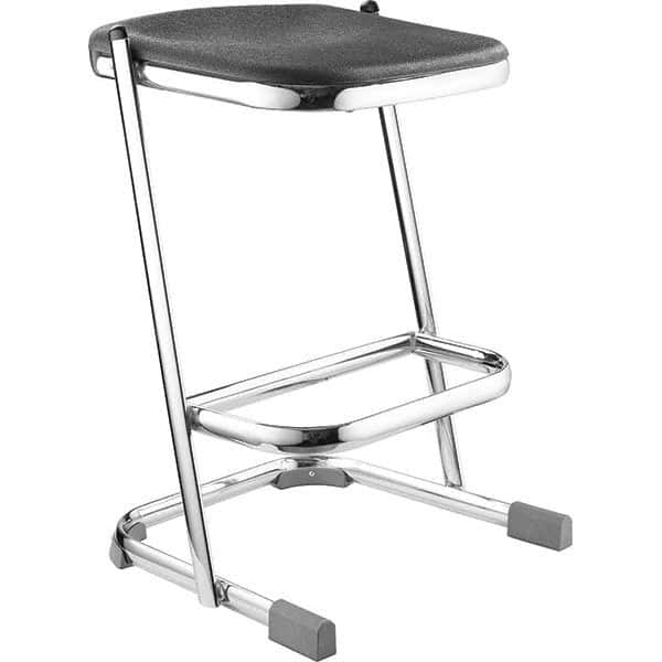 NATIONAL PUBLIC SEATING 6624 24 Inch High, Stationary Fixed Height Stool 