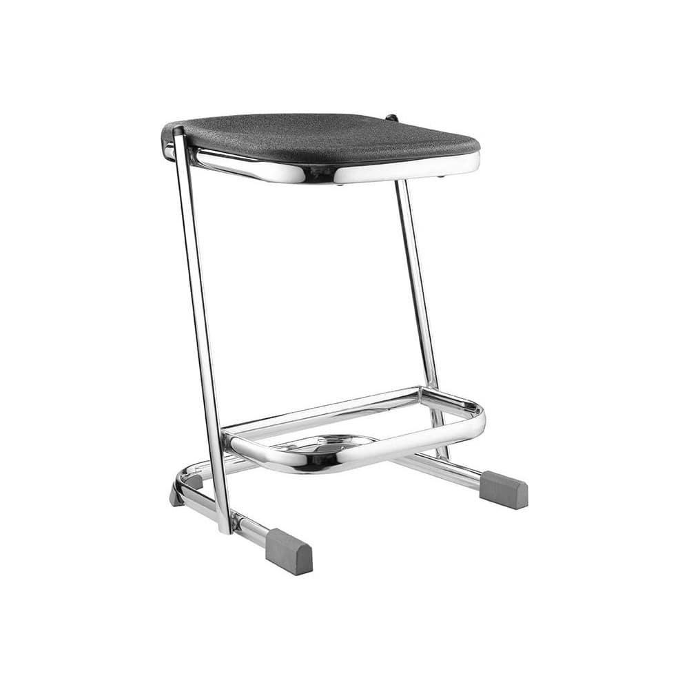 NATIONAL PUBLIC SEATING 6622 22 Inch High, Stationary Fixed Height Stool 