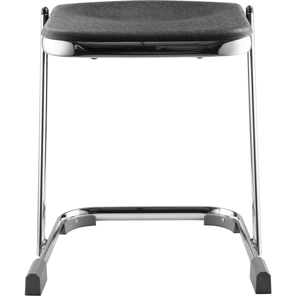 NATIONAL PUBLIC SEATING 6618 18 Inch High, Stationary Fixed Height Stool 