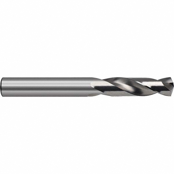 Screw Machine Drill Bit: 14.00 mm (0.5512) Dia, 118 deg, Cobalt - Straw Finish, 107.00 mm OAL, Right Hand Cut, 2 Flute, Regular Spiral Flute, Straight-Cylindrical Shank, Series 5524