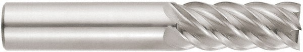 Niagara Cutter 17003469 Square End Mill: 3/4 Dia, 3-1/4 LOC, 3/4 Shank Dia, 6 OAL, 5 Flutes, Solid Carbide 