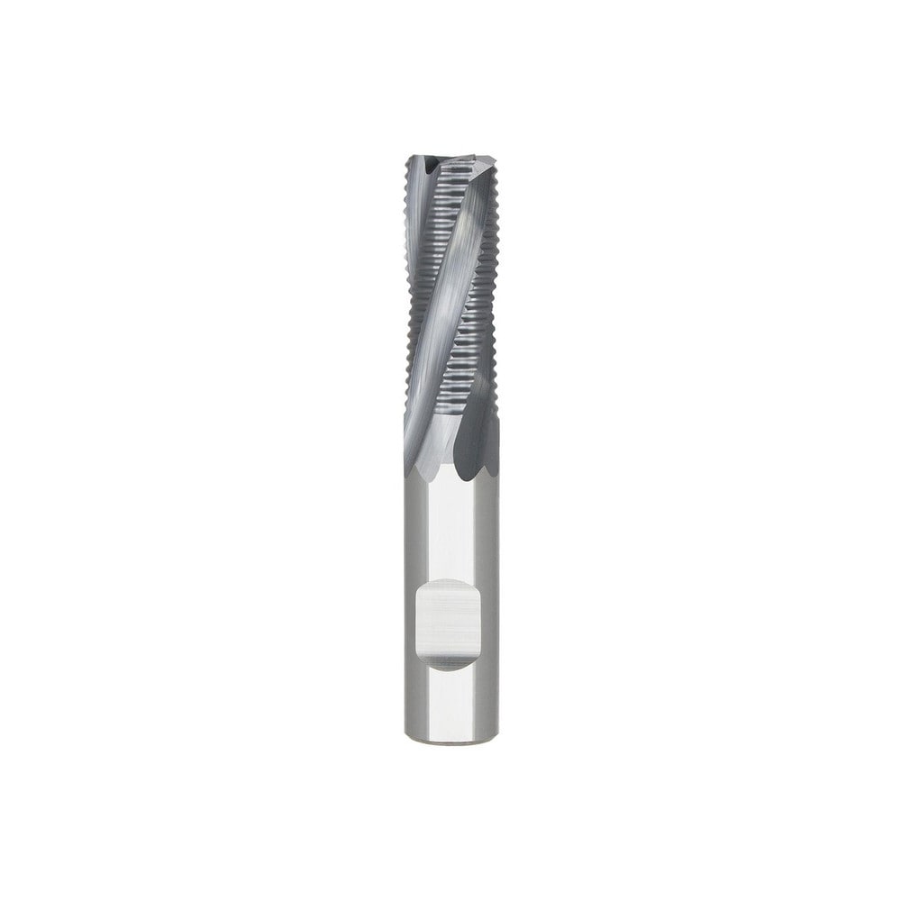 Niagara Cutter 17004667 3/8" Diam, Fine Pitch, 1" LOC, 4 Flute Solid Carbide Corner Chamfer Roughing End Mill Image