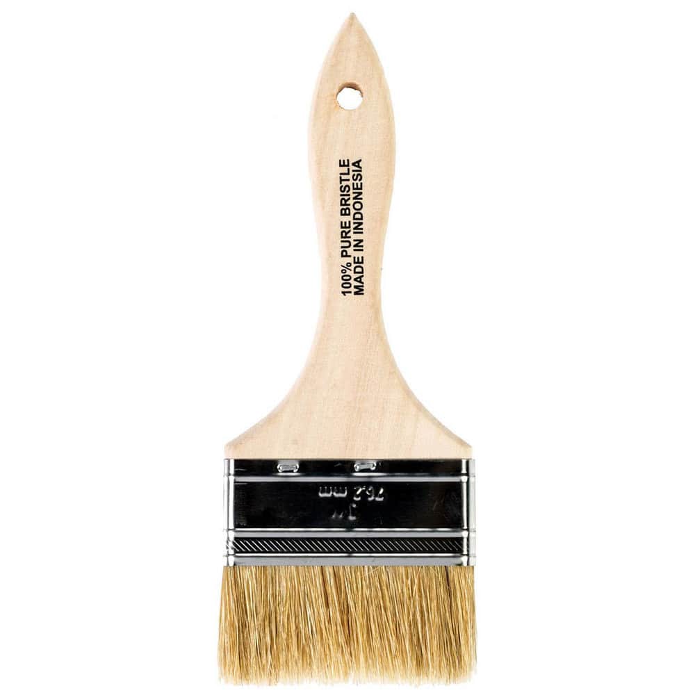 Wooster Brush - Paint Brush: 1-1/2″ Wide, Hog, Natural Bristle - 69870475 -  MSC Industrial Supply