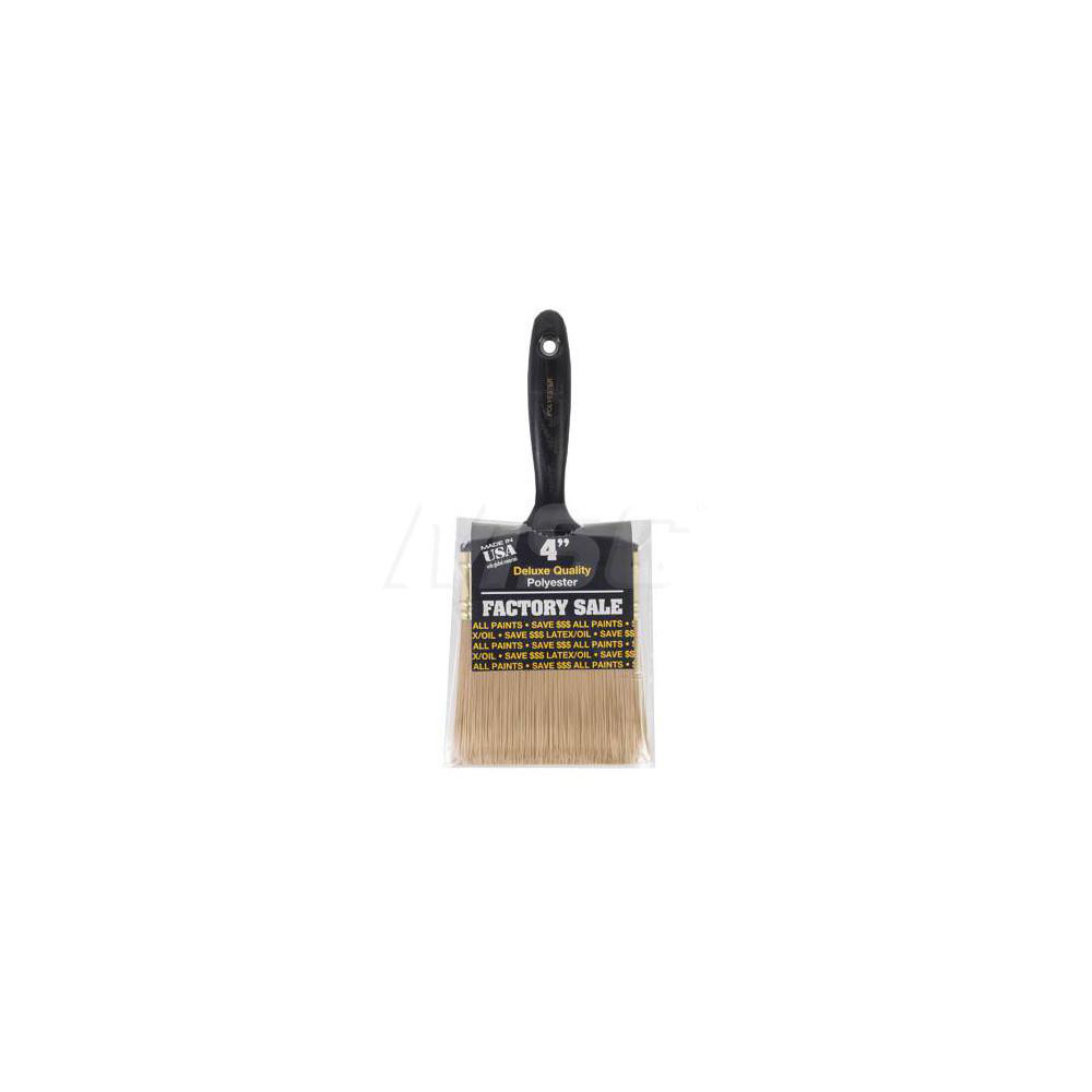 Wooster Brush Paint Brush 4" Synthetic, Synthetic Bristle 55113286