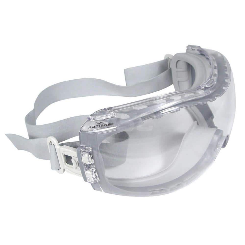 Safety Goggles: Chemical Splash Dust & Impact, Anti-Fog, Clear Polycarbonate Lenses