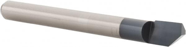 Scientific Cutting Tools HB300A Helical Boring Bar: 0.3" Min Bore, 1" Max Depth, Right Hand Cut, Submicron Solid Carbide 