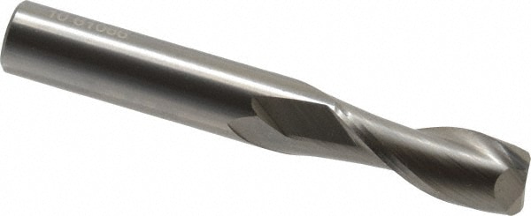 OSG 402-3937 Square End Mill: 0.3937 Dia, 0.9843 LOC, 2 Flutes, Solid Carbide Image