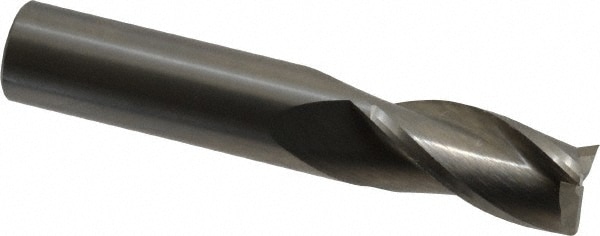 OSG 403-6250 Square End Mill: 5/8 Dia, 1-1/4 LOC, 5/8 Shank Dia, 3-1/2 OAL, 3 Flutes, Solid Carbide Image