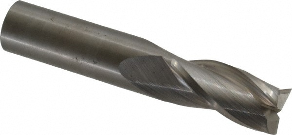 OSG 403-7500 Square End Mill: 3/4 Dia, 1-1/2 LOC, 3/4 Shank Dia, 4 OAL, 3 Flutes, Solid Carbide Image