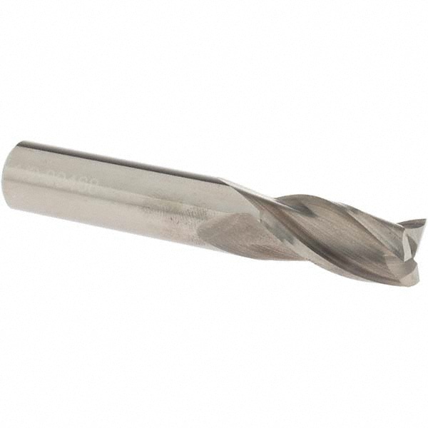 OSG 403-5000 Square End Mill: 1/2 Dia, 1 LOC, 1/2 Shank Dia, 3 OAL, 3 Flutes, Solid Carbide Image