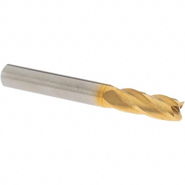 OSG 404-312505 Square End Mill: 5/16 Dia, 13/16 LOC, 5/16 Shank Dia, 2-1/2 OAL, 4 Flutes, Solid Carbide Image