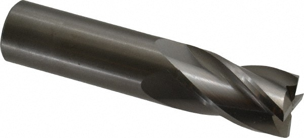 OSG 404-8661 Square End Mill: 0.8661 Dia, 1.4961 LOC, 4 Flutes, Solid Carbide Image