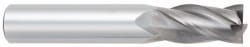 OSG 484-375108 Square End Mill: 3/8 Dia, 1 LOC, 3/8 Shank Dia, 4 OAL, 4 Flutes, Solid Carbide Image