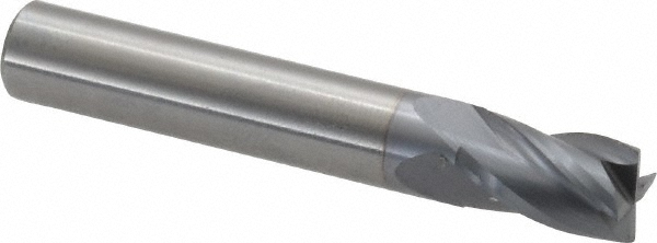 OSG 414-312508 Square End Mill: 5/16 Dia, 1/2 LOC, 5/16 Shank Dia, 2 OAL, 4 Flutes, Solid Carbide Image