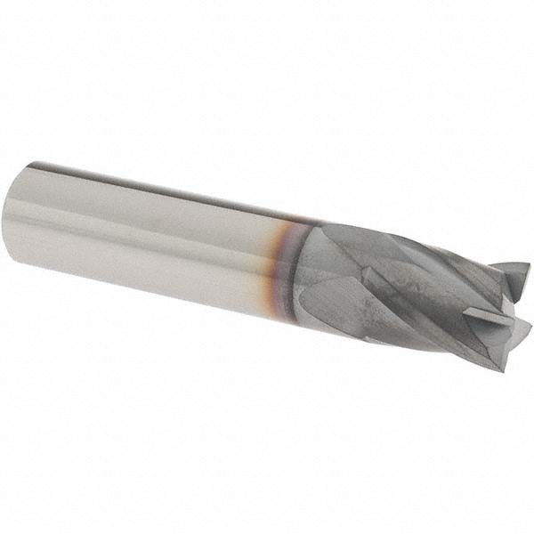 OSG 414-500008 Square End Mill: 1/2 Dia, 5/8 LOC, 1/2 Shank Dia, 2-1/2 OAL, 4 Flutes, Solid Carbide Image