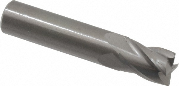 OSG 414-3937 Square End Mill: 0.3937 Dia, 0.5512 LOC, 4 Flutes, Solid Carbide Image