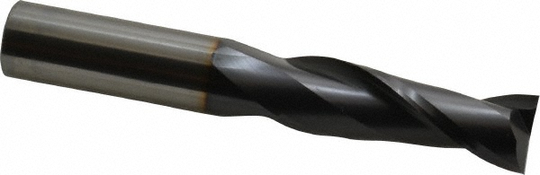 OSG 462-750011 Square End Mill: 3/4 Dia, 2-1/4 LOC, 3/4 Shank Dia, 5 OAL, 2 Flutes, Solid Carbide Image