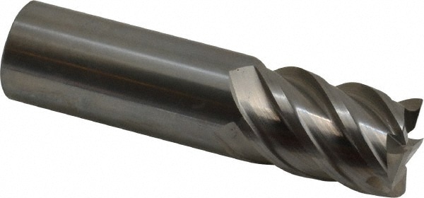 OSG 455-1000 Square End Mill: 1 Dia, 1-1/2 LOC, 1 Shank Dia, 4 OAL, 5 Flutes, Solid Carbide Image