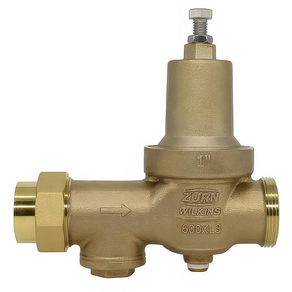 Zurn - Pressure Reducing Valves: Pipe Size: 1; End Connection