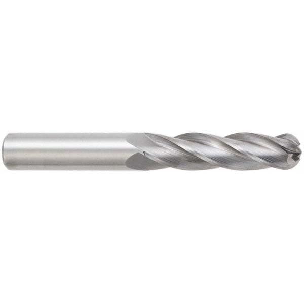 OSG 464-6250-BN11 Ball End Mill: 0.625" Dia, 2.25" LOC, 4 Flute, Solid Carbide Image