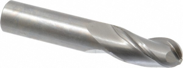 OSG 403-6250-BN Ball End Mill: 0.625" Dia, 1.25" LOC, 3 Flute, Solid Carbide Image