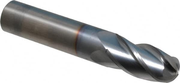 OSG USA 403-1575-BN 4mm Dia Ball End HP End Mill-3 FL - 51mm OAL Carbide 