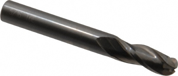 OSG 403-3125-BN Ball End Mill: 0.3125" Dia, 0.8125" LOC, 3 Flute, Solid Carbide Image