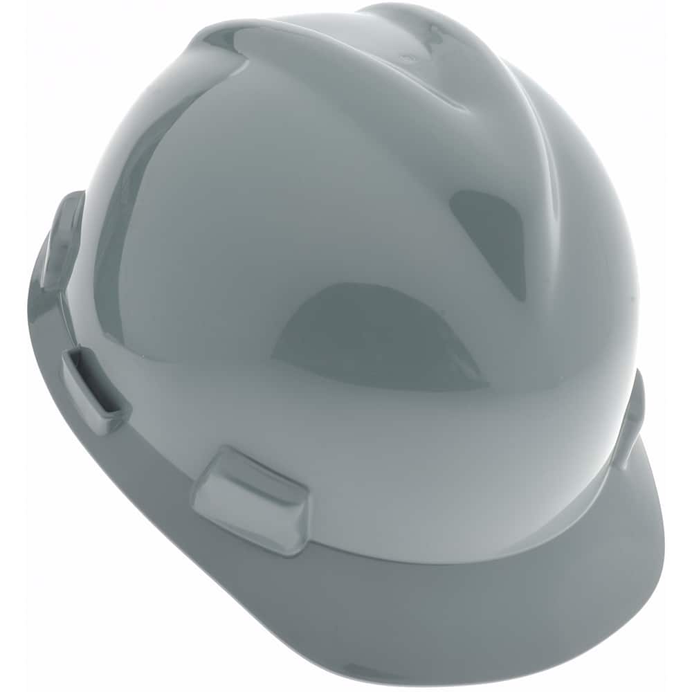 Hard Hat: Impact Resistant, V-Gard Slotted Cap, Type 1, Class E