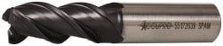 Accupro 39530 Square End Mill: 3/4 Dia, 1-5/8 LOC, 3/4 Shank Dia, 3-7/8 OAL, 3 Flutes, Powdered Metal Image