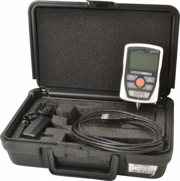 Mark10 50 kgf Capacity, 0.05 kgf Resolution, Aluminum, Digital