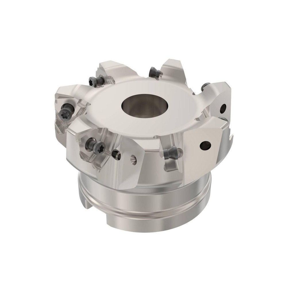 Seco 2642874 2-1/2" Cut Diam, 3/4" Arbor Hole Diam, 0.295" Max Depth, Indexable Square-Shoulder Face Mill Image