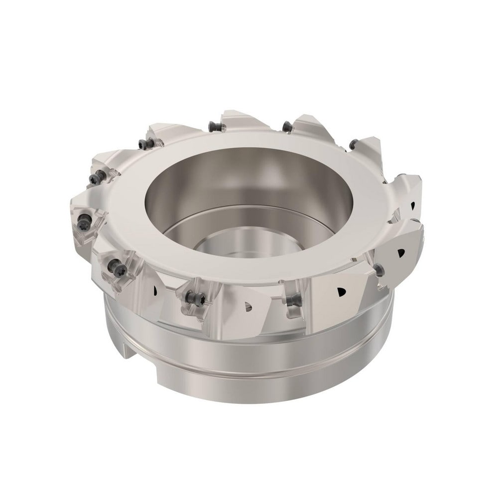 Seco 2642891 6" Cut Diam, 2" Arbor Hole Diam, 0.295" Max Depth, Indexable Square-Shoulder Face Mill Image