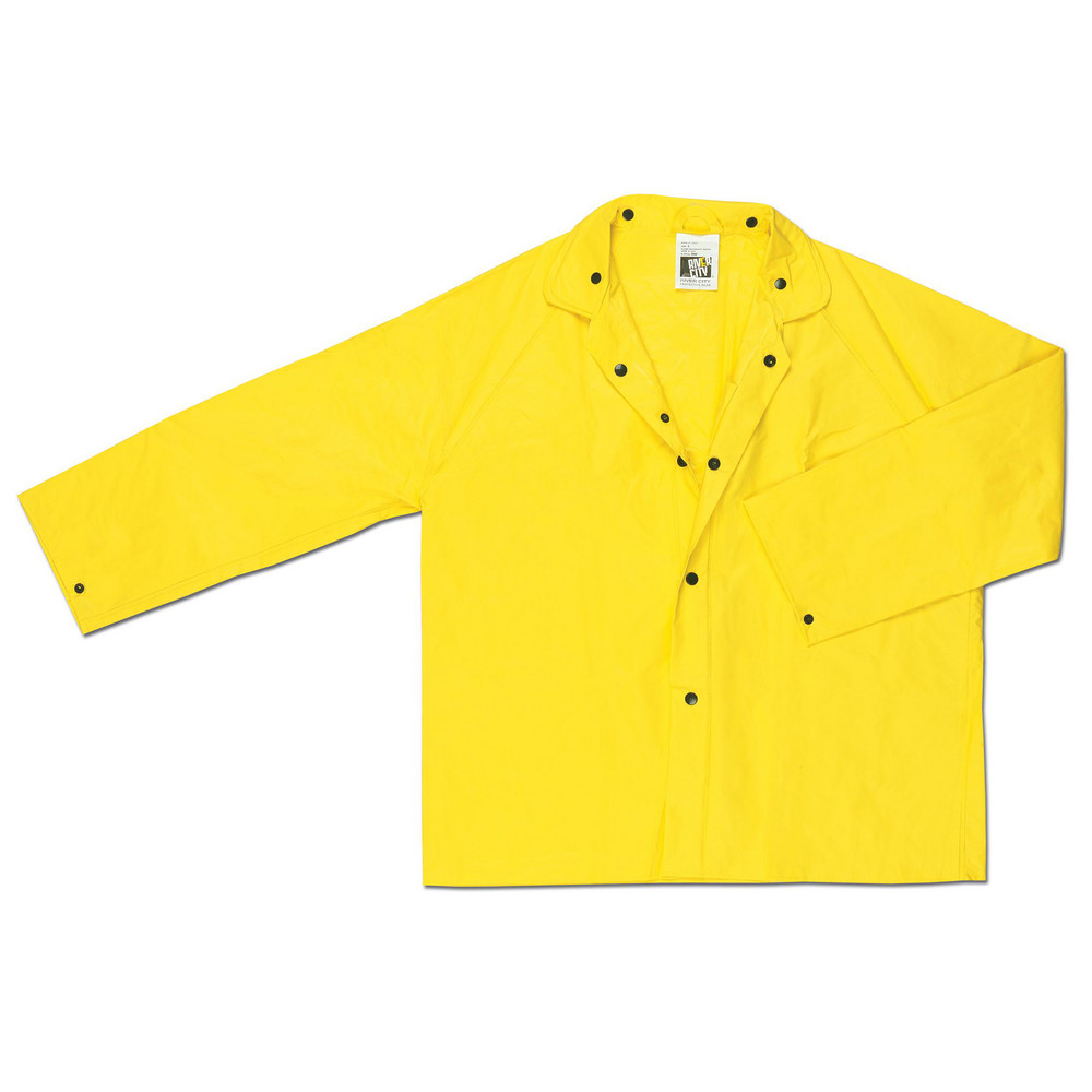 MCR Safety Rain Jacket Size XLarge, Green, Polyester MSC