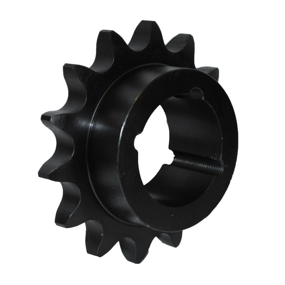 U.S. Tsubaki 40BTL14 Taper Lock Sprocket: 14 Teeth, 1/2" Pitch, 1" Bore Dia, 1.813" Hub Dia 