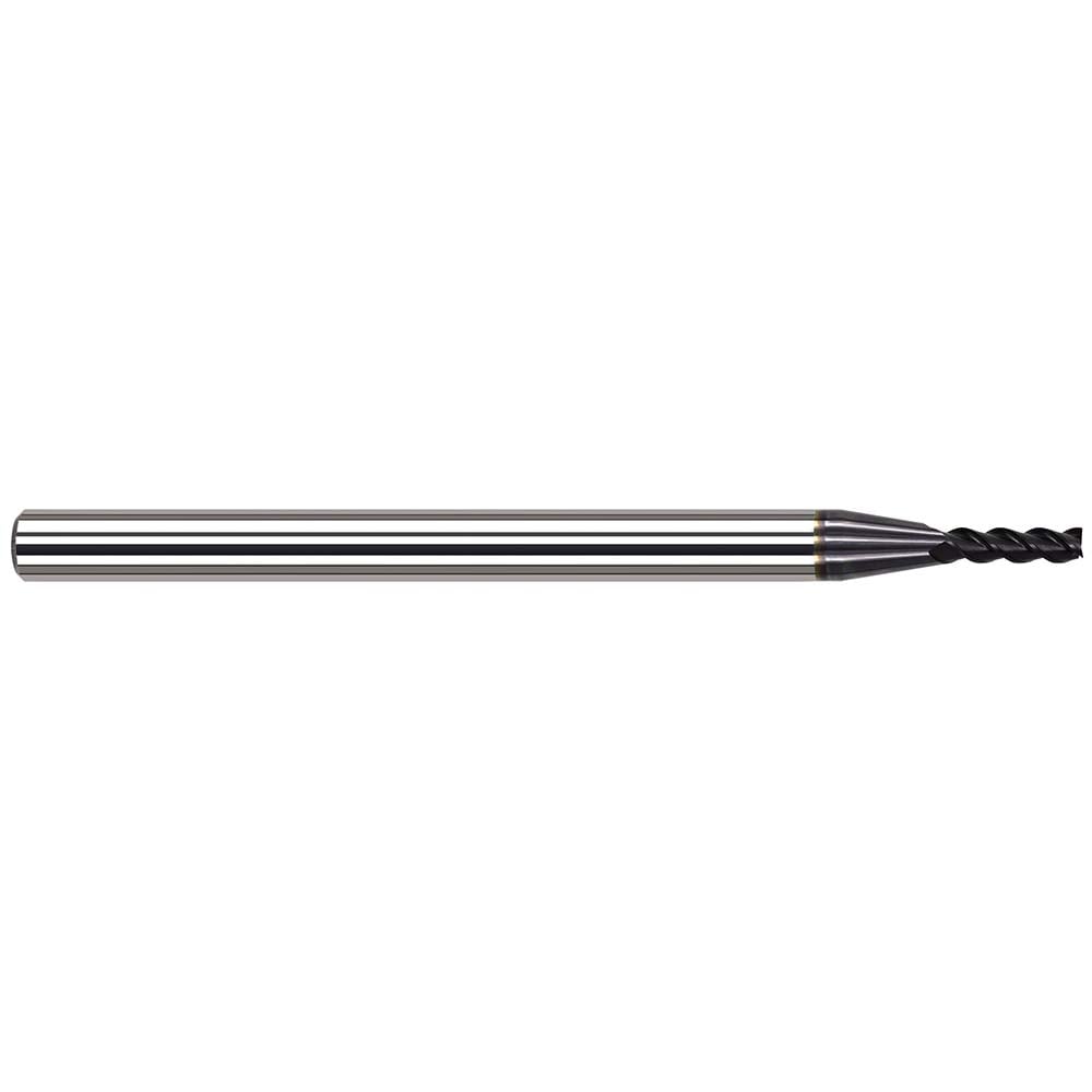 Harvey Tool 45712-C3 Corner Radius End Mill: 3/16" Dia, 9/16" LOC, 1/64" Radius, 4 Flutes, Solid Carbide Image