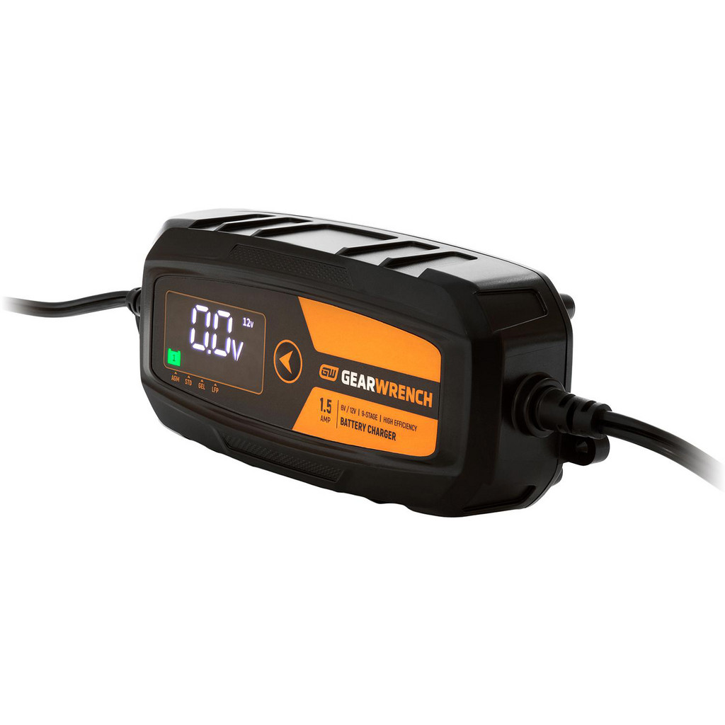GEARWRENCH Automotive Battery Chargers & Jump Starters: Type: Battery Charger & Maintainer; Jump Starter Type: Battery Charger & Maintainer; Battery